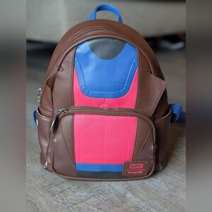 Loungefly X-Men Gambit Cosplay Mini Backpack Entertainment Earth Exclusive